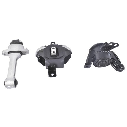 DURAFORCE 3Pcs Motor & Torque Strut & Trans Mounts for 16-18 Hyundai Tucson 1.6L L4 4WD