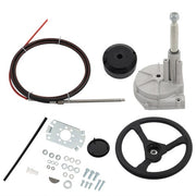 DURAFORCE Steering System Outboard Kit Boat Rotary 14 Feet Marine &14' Steering Cable US