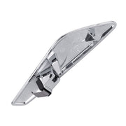 DURAFORCE 2x Front Fender Right + Left Side Chrome Finisher for BMW X3 F25 X4 F26 13-16 17