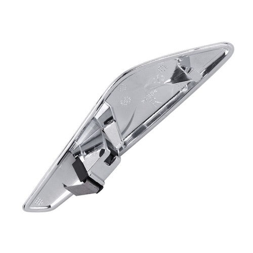 DURAFORCE 2x Front Fender Right + Left Side Chrome Finisher for BMW X3 F25 X4 F26 13-16 17