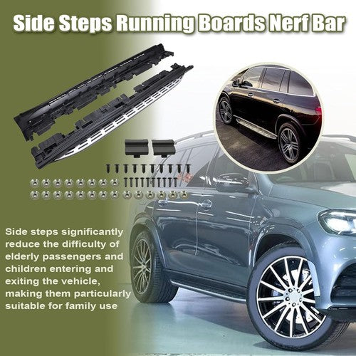 DURAFORCE Side Steps Running Boards Nerf Bar For Mercedes GLS X167 2020-2025 450 580 600