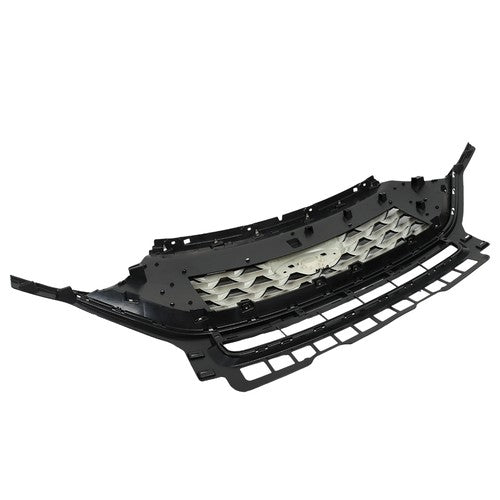 DURAFORCE For Ford Explorer 2020-2022 Replacement Front Upper Grille Grill Gloss Black ABS