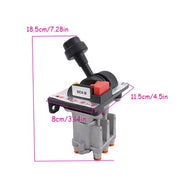 DURAFORCE CONTROL VALVE - DUAL VALVE (PTO & DUMP PUMP) AIR KIT WITH KICKOUT