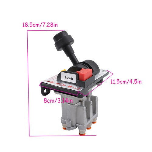 DURAFORCE CONTROL VALVE - DUAL VALVE (PTO & DUMP PUMP) AIR KIT WITH KICKOUT