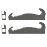 DURAFORCE Quick Tach Bracket Quick Attach For the Cat Fusion coupler Loader mounts w/ Shim