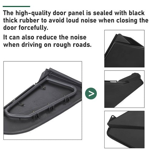 DURAFORCE For 2017-2024 Can Am Maverick X3 Max 4 XDS XRS XMR Lower Door Panel Inserts