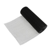 DURAFORCE Hardware Cloth 19 Gauge Black PVC Coated Wire Fencing Garden Fence Roll 1/2inch