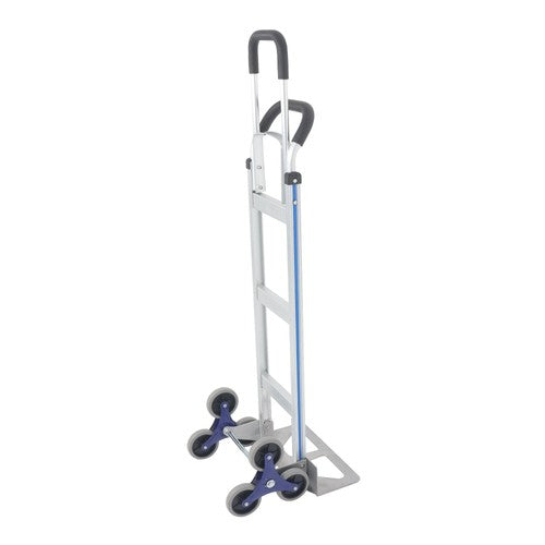 DURAFORCE 550 lbs Capacity Aluminum Hand Truck Stair Climber 2 in 1 & Handles