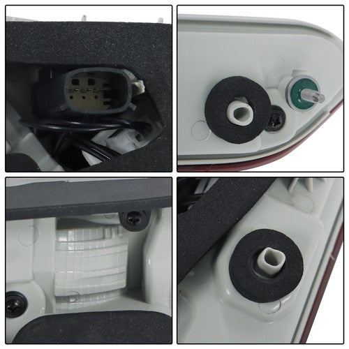 DURAFORCE Driver Tail Light Inner For GMC Acadia SL SLE SLT 2020-2024 Denali LED Left Side