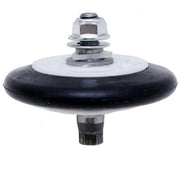 DURAFORCE 4X 4581EL3001A Dryer Drum Roller Wheel & Shaft Kit for LG Kenmore Sears