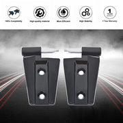 DURAFORCE Set of 2 Door Hinges Black Suit For Jeep Wrangler 2007 2008-2017 Unlimited JK