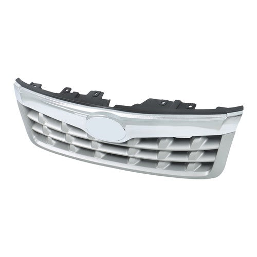 DURAFORCE Front Bumper Upper Grille Replacement Plastic Gray For Subaru Forester 2011-2013