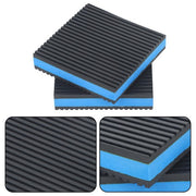DURAFORCE Heavy Duty 4"x4"x7/8" Anti Vibration Mats 8 Pack with EVA Layer