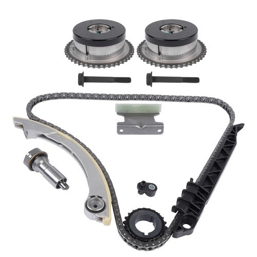DURAFORCE Timing Chain Kit VVT Sprockets for Buick Regal LaCrosse Verano L4 2.4L 2011-2017