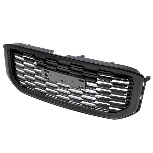 DURAFORCE For GMC Yukon Denali Style 2015-2020 22936421 Front Upper Grille Gloss Black ABS