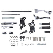 DURAFORCE Forward Controls Shift Linkages Rod Chrome for Harley Sportster 883 XLH883 91-03