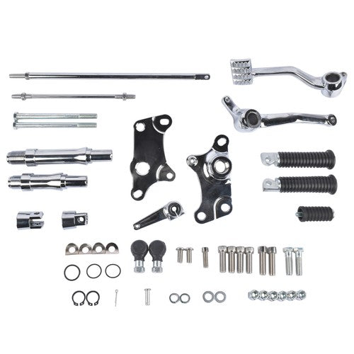 DURAFORCE Forward Controls Shift Linkages Rod Chrome for Harley Sportster 883 XLH883 91-03