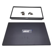 DURAFORCE Black Back Cover & Bezel Hinges For Acer Aspire A515-54 A515-54G A515-55 Top Lid