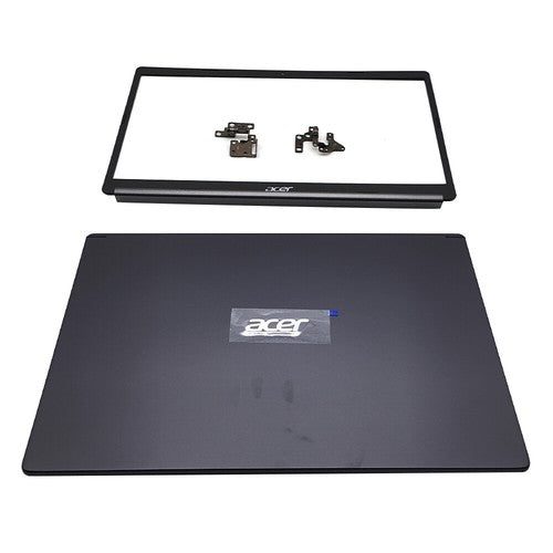 DURAFORCE Black Back Cover & Bezel Hinges For Acer Aspire A515-54 A515-54G A515-55 Top Lid