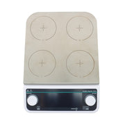 DURAFORCE Multiple Magnetic Stirrer 4 Position Magnetic Stirrer with Heating 4*500ml