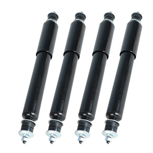 DURAFORCE 4x Front Shocks & Rear Shock Absorbers For EZGO TXT G&E Golf Cart 1994+ 76418-01