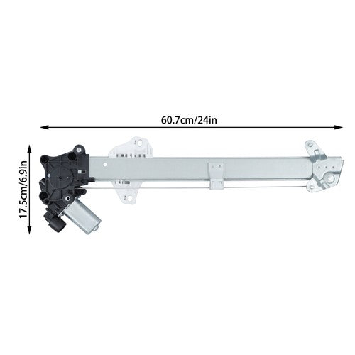 DURAFORCE 751-690 Front Left Power Window Regulator w/ Motor For Honda Accord 2018-2021