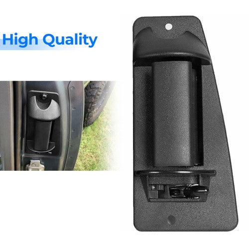DURAFORCE Rear Door Handle Driver Side for 99 07 Chevy Silverado GMC Sierra Extended Cab