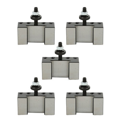 DURAFORCE 5 PCS #1 Quick Change Turning & Facing Lathe Tool Post Holder OXA 250-001 New