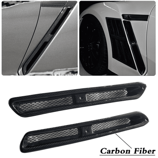 DURAFORCE CF Side Vents only for TOP Secret Style Fenders for 2008-2023 for Nissan GT-R R35
