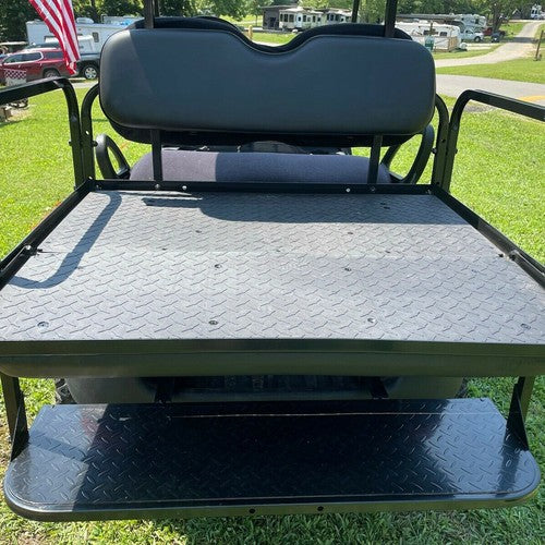DURAFORCE For Club Car Precedent Rear Seat Flip For Club Car Tempo/Onward 2004+ Golf Cart