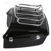 DURAFORCE King Luggage Trunk Backrest Luggage Rack For Harley Street Glide Road King 14-26