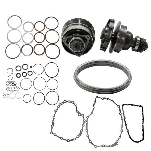 DURAFORCE RE0F10A JF011E Pulley Set with Chain Belt & Rebuild Kit for Nissan Rogue L4 2.5L