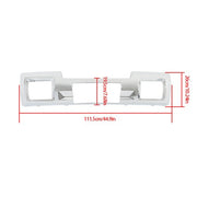 DURAFORCE Chrome Front Bumper Trim Skid Plate Suit Fit For GMC Sierra 2500 3500 2015-2019