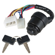 DURAFORCE Ignition Key Switch For Yamaha G1 2-Cycle Golf Cart 1979-1989 J17-82508-20