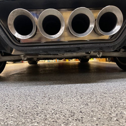 Stainless Steel Rear Lower Bumper Filler Panel for 2014-2019 C7 Corvette Z06