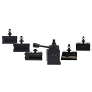 DURAFORCE 6- 12" AXA 250-111 Wedge Type Quick Change Tool Post Holder Set For Lathe 6Pcs