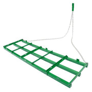 DURAFORCE 6 FT Yard Drag Harrow Grader Rake w/ 4 FT Chain For universal ATV/UTV/Tractor