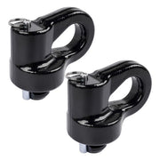 DURAFORCE Pair Gooseneck Safety Chain Anchors 60691 For Chevrolet Silverado 2500 3500 HD