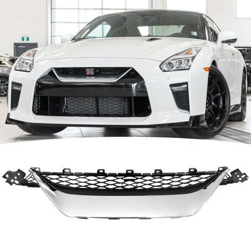 DURAFORCE Front Upper Grille Grill Assembly for 2017-2022 for Nissan GTR R35 MY17