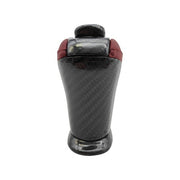 DURAFORCE Fit 2009-2020 2021 Nissan GTR R35 Red Leather Carbon Fiber Shift Knob 3491080B0A