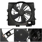 DURAFORCE 622930 Radiator Condenser Cooling Fan Assembly For Cadillac CTS 2009 2010-2013