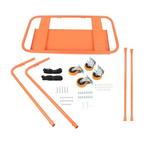 DURAFORCE Handling Sheetrock Sheet Panel With Safety Belts Drywall Sheet Cart 3000Lbs