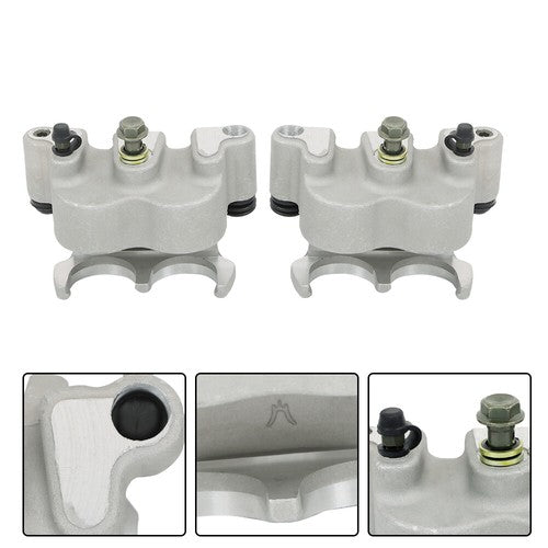 DURAFORCE For Polaris Front Left Right Brake Calipers w/Pads Ranger Crew XP 900 / XP 1000