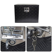 DURAFORCE 24"Aluminum Pickup Truck Underbody Bed Tool Box for Under Trailer Tool Storages