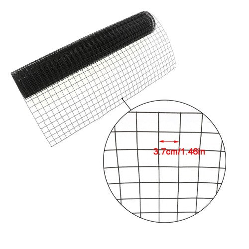 DURAFORCE Chicken Rabbit Mesh 1.5"x1.5" Electric Welding Net With Glove & Pliers 48" x 50'