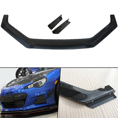 DURAFORCE ZZ2V00288 Front Splitter Lip Chin Spoiler Carbon Fiber for Subaru BRZ 2013-2016