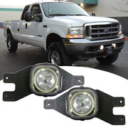 DURAFORCE LED Fog Lights Bumper for Ford F250 F350 Super Duty 1999-04 for Ford Excursion
