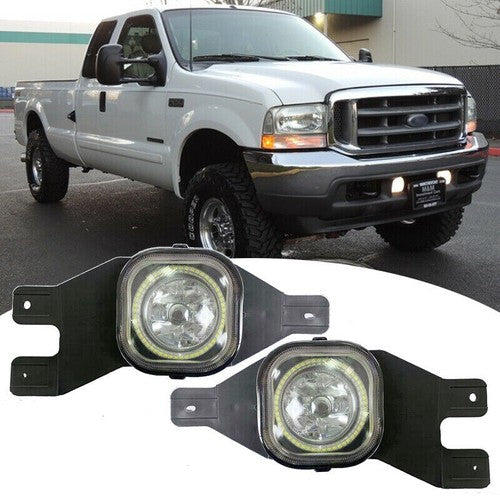 DURAFORCE LED Fog Lights Bumper for Ford F250 F350 Super Duty 1999-04 for Ford Excursion