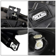 DURAFORCE Black Headlight LED DRL Projector Lamp Right Side Fit For Ford Mustang 2018-2020