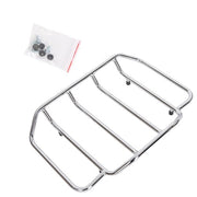 DURAFORCE King Luggage Trunk Backrest Mount Rack Trunk For Harley Davidson Touring 2014-24